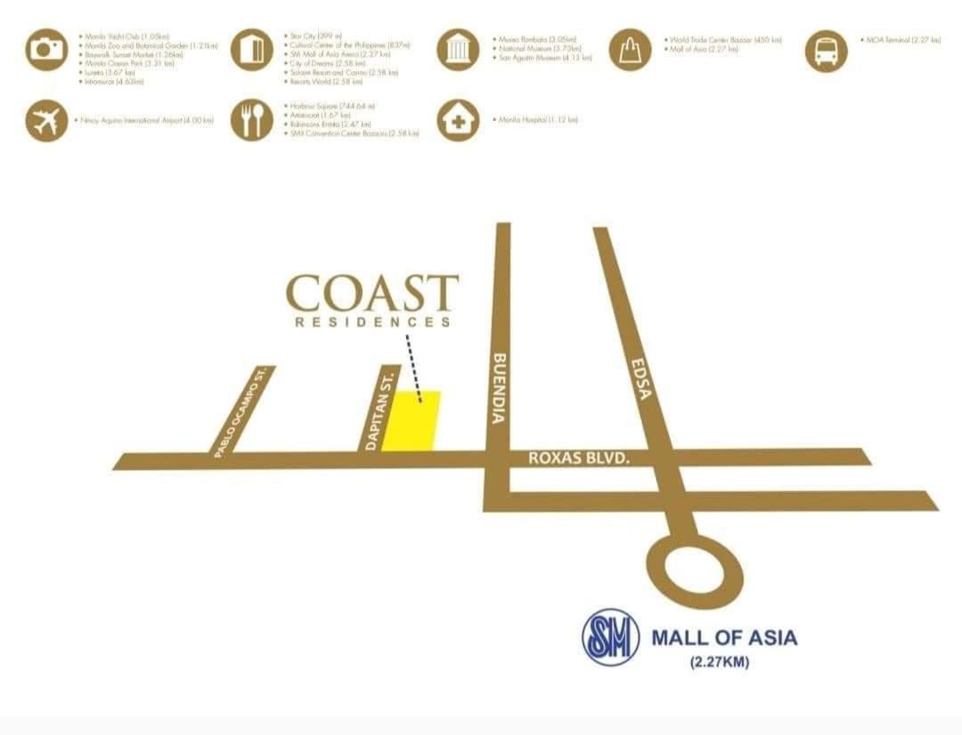 Coast Stay By J 40Th Floor Penthouse マニラ市 エクステリア 写真